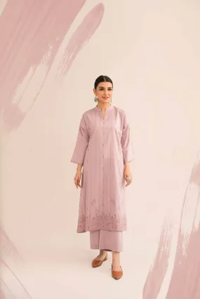 2 Piece - Embroidered Suit - PE23-40