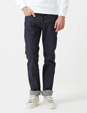 A.P.C. Petit Standard Jeans (Slim Straight) - Indigo Blue Denim