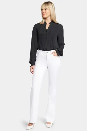 Blake Slim Flared Jeans In Petite - Optic White