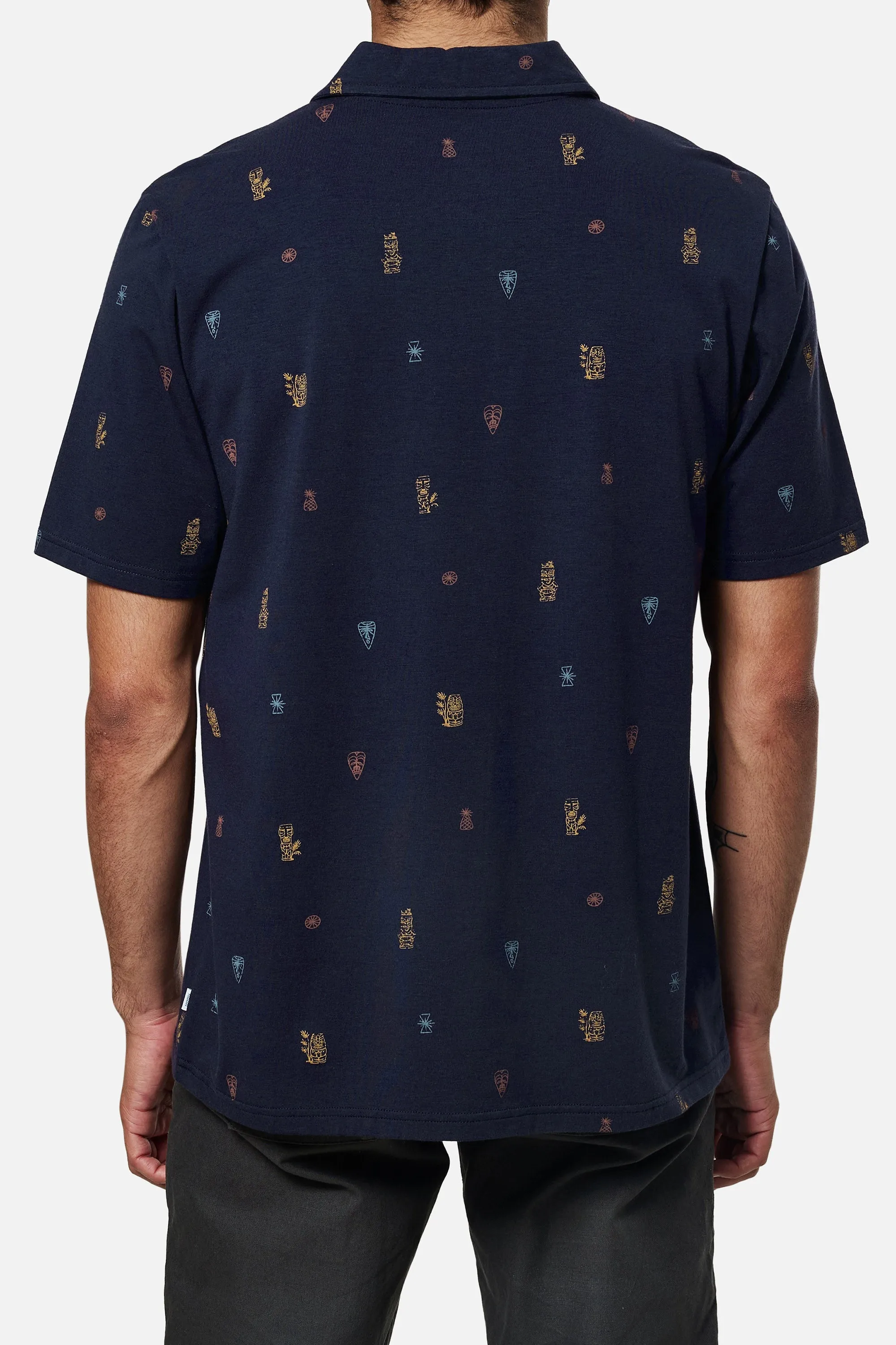 Idol Print Polo Shirt