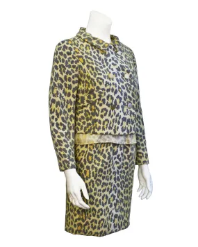 Leopard 3 piece suit