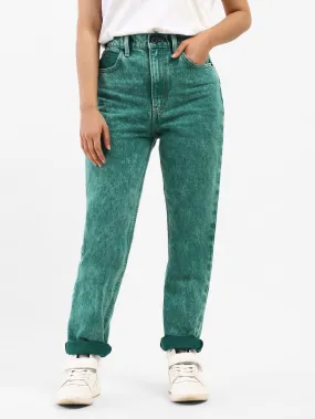 Levi's x Deepika Padukone Emerald High Straight Jeans