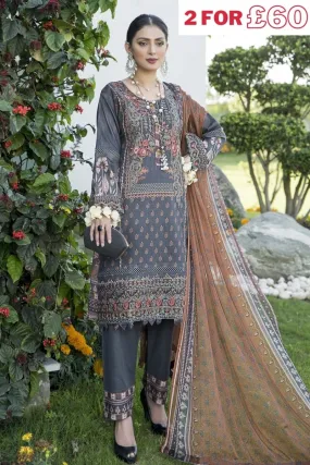 Munira Lawn 3 Piece Suit MUN472