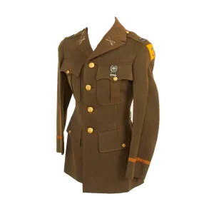 Original U.S. Pre-WWII Named 3rd Cavalry Division Officer’s Uniform Coat - Captain J.M. Shelton