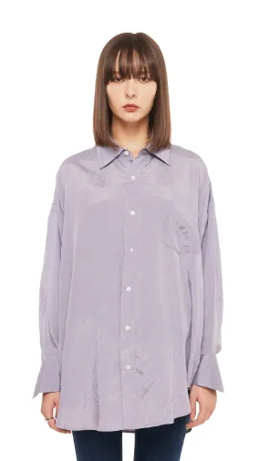 Oversized Acetate Shirt