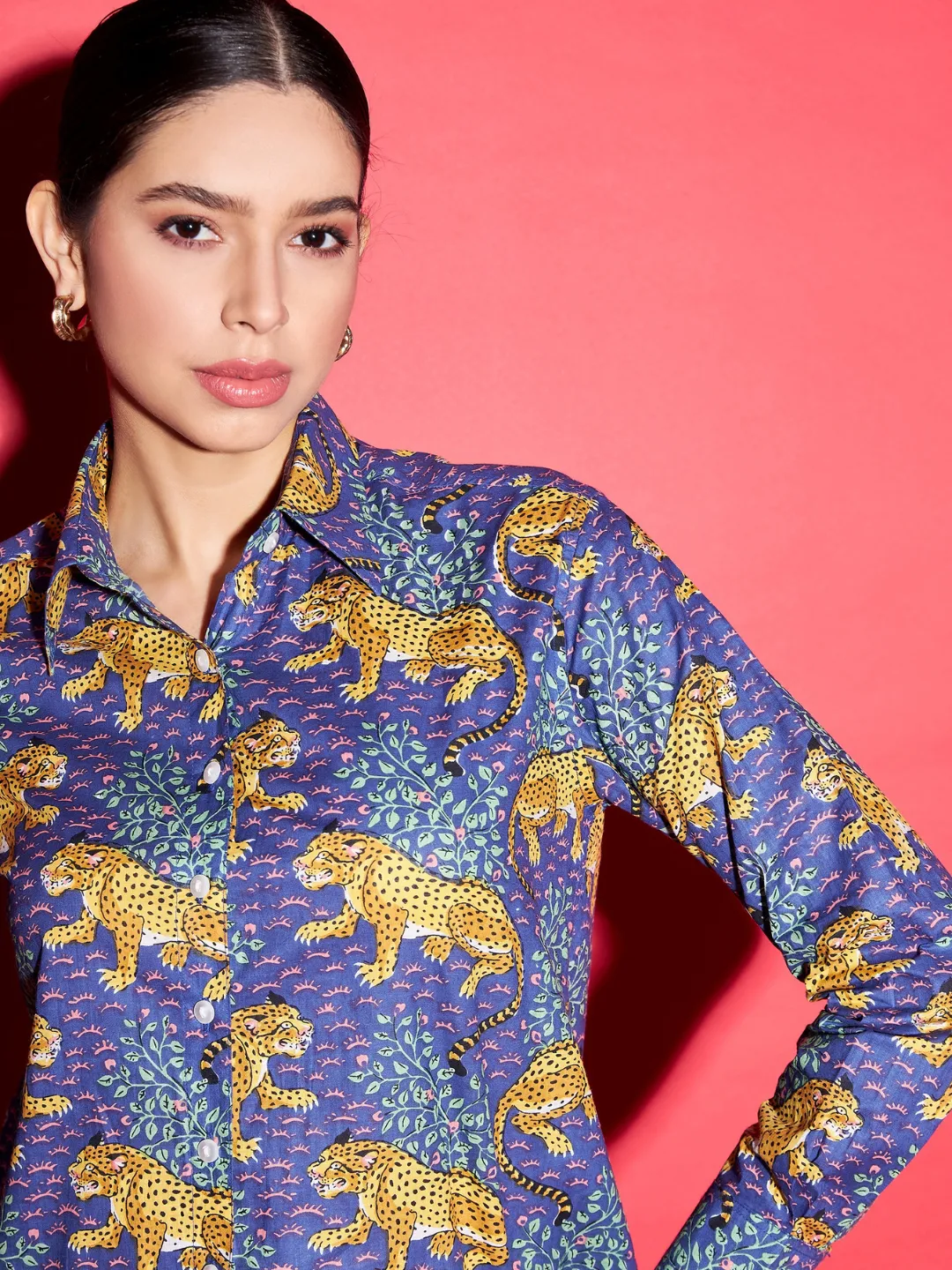 Printed Cotton Shirt