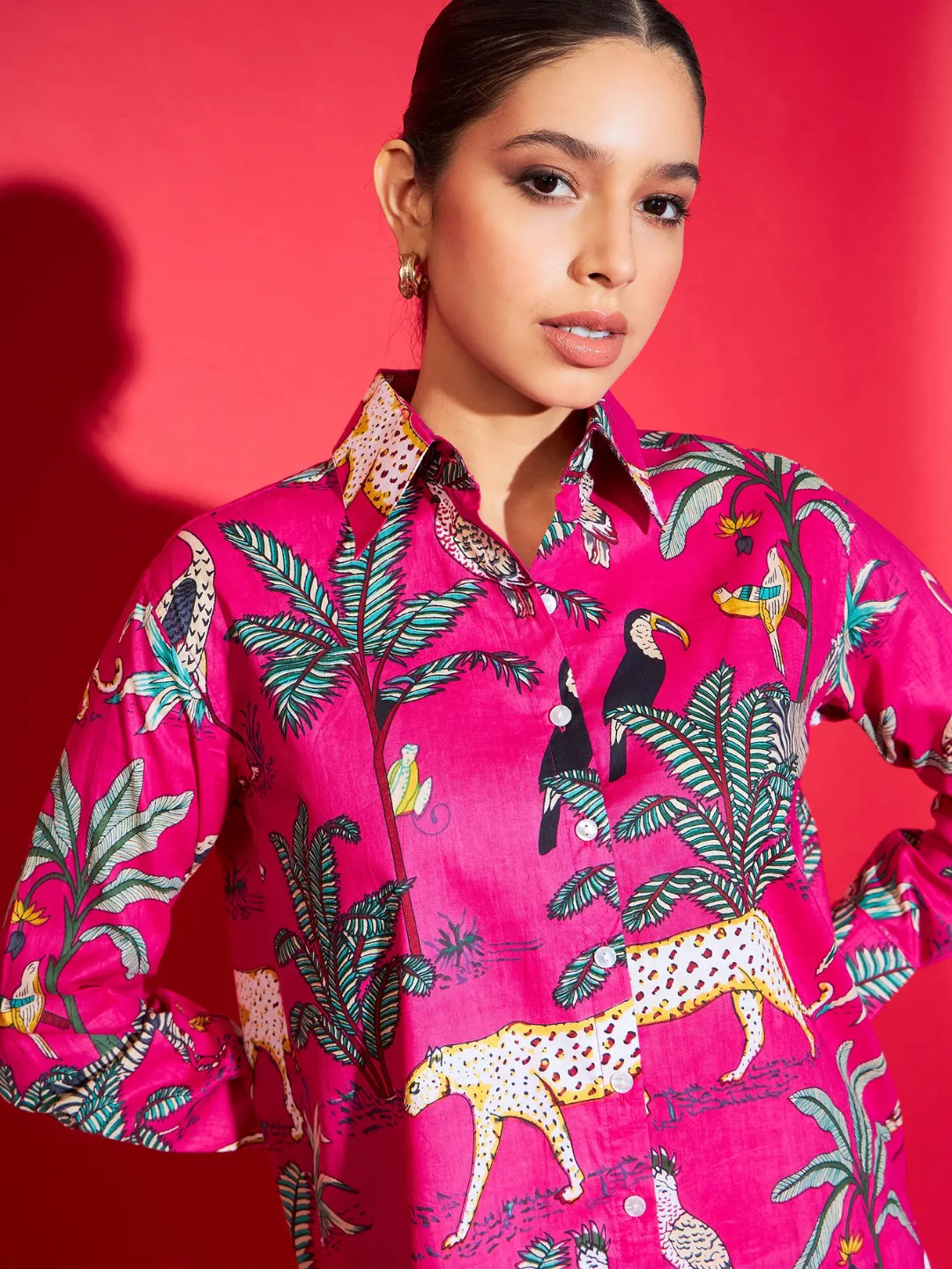 Printed Cotton Shirt