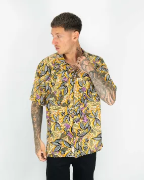 Quimera Palms Shirt - Amarillo