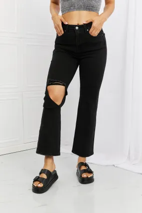 RISEN Full Size Yasmin Relaxed Distressed Jeans (DS)