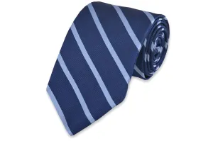 Sunday Brunch Stripe Necktie - Light Blue